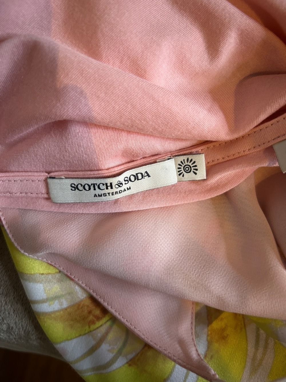 Scotch & Soda Pink Abstract Floral Camisole XS - Picture 7 of 7